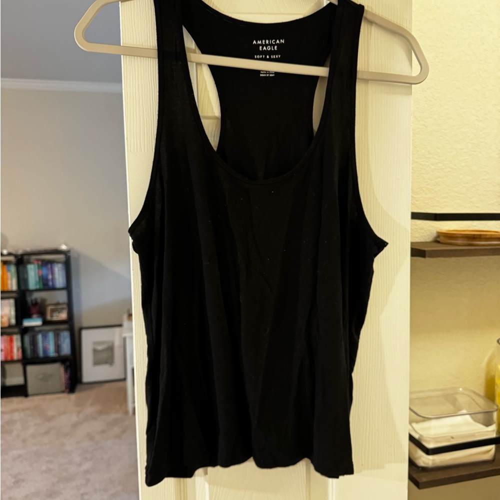 🌺 NEED GONE/MAKE OFFER 🌺 American Eagle Outfitters Black Women's Tank Top